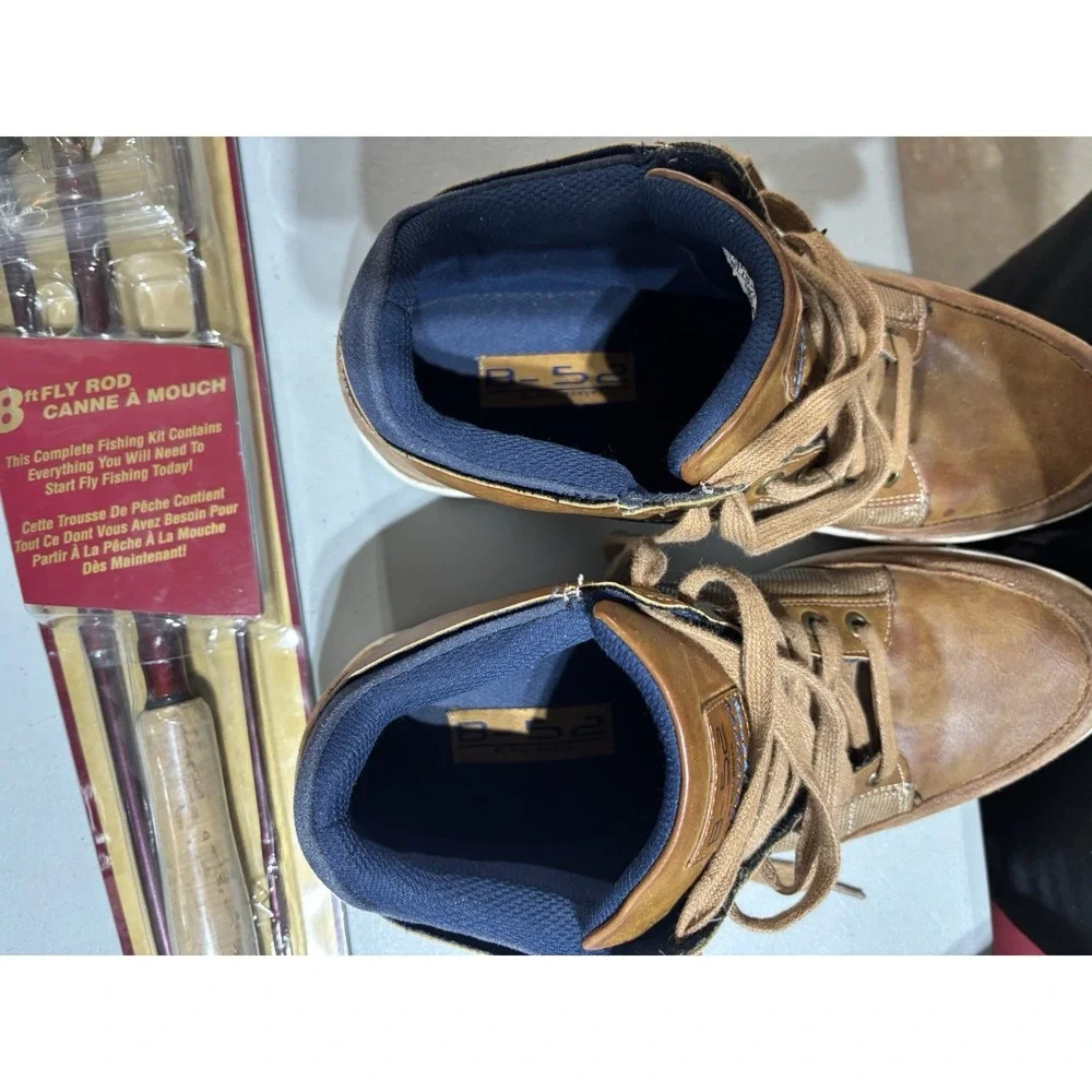 B-52 By Bullboxer‎ Mens Brown Lace Up Sneaker Shoes Size 11 Used
